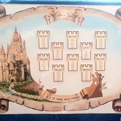Tableau tema Disney Castello fiabe